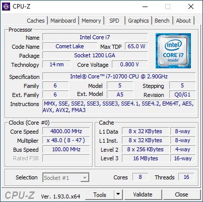 I7 10700k amd hot sale